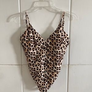 ViX Paula Hermanny leopard one piece swimsuit